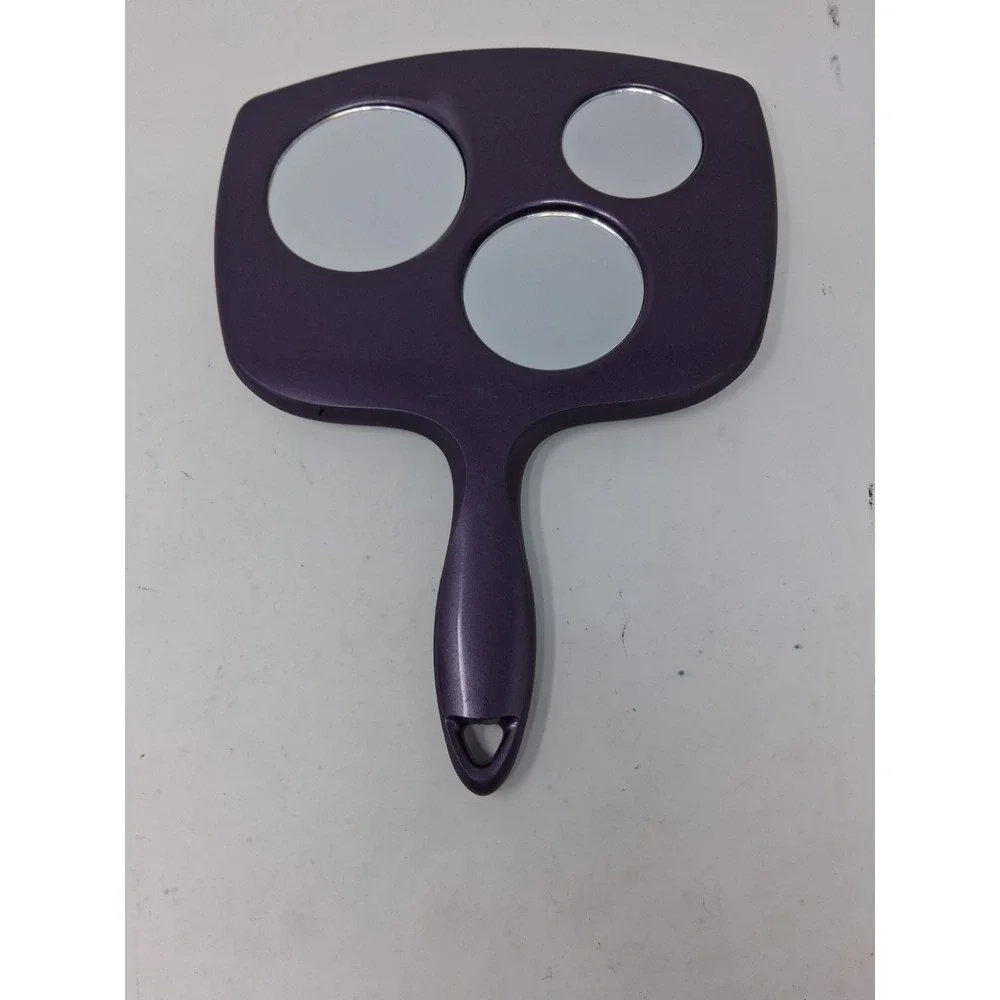 Viintage Y2K ScUnci Purple Hand Mirror 4 Way Magnifying. I
